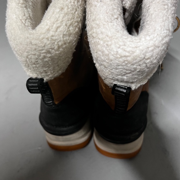 Carhartt Women's Pellston Waterproof Insulated 8 inch Boot, Tan Nubuck WOMENS 10 - Picture 7 of 14